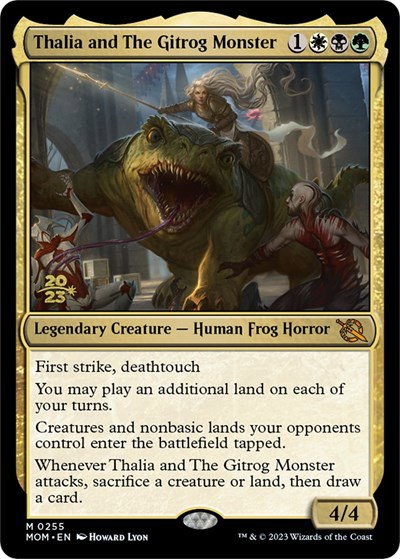 Thalia and The Gitrog Monster - Foil Thalia And The Gitrog Mon