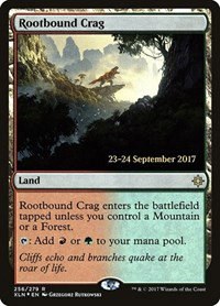 Rootbound Crag - Foil Rootbound Crag