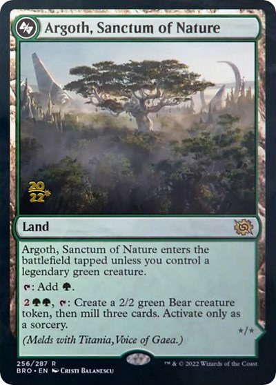Argoth, Sanctum of Nature - Foil Argoth Sanctum Of Nature
