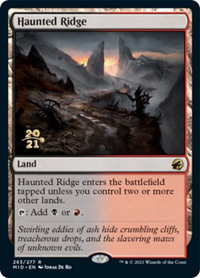Haunted Ridge - Foil Haunted Ridge