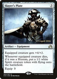 Slayer's Plate - Foil Slayer S Plate