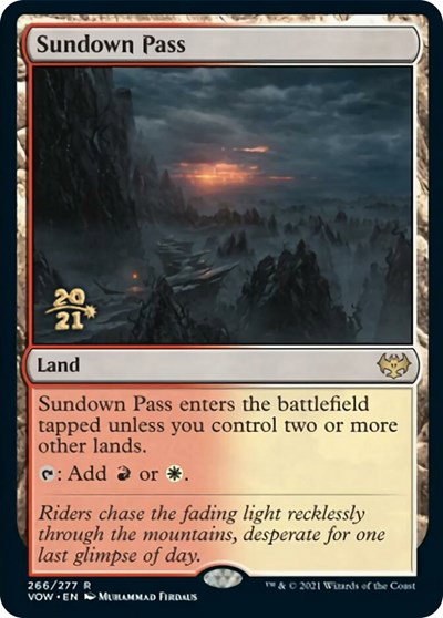 Sundown Pass - Foil Sundown Pass