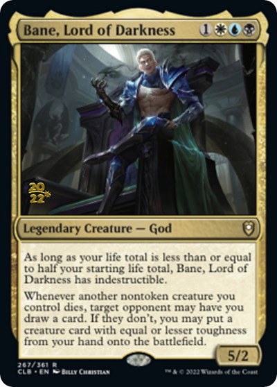 Bane, Lord of Darkness - Foil Bane Lord Of Darkness