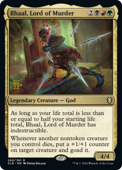 Bhaal, Lord of Murder - Foil Bhaal Lord Of Murder