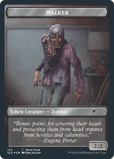 Walker (Metal Head // Treasure) Double-sided Token