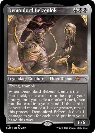 Demonlord Belzenlok - Foil Etched