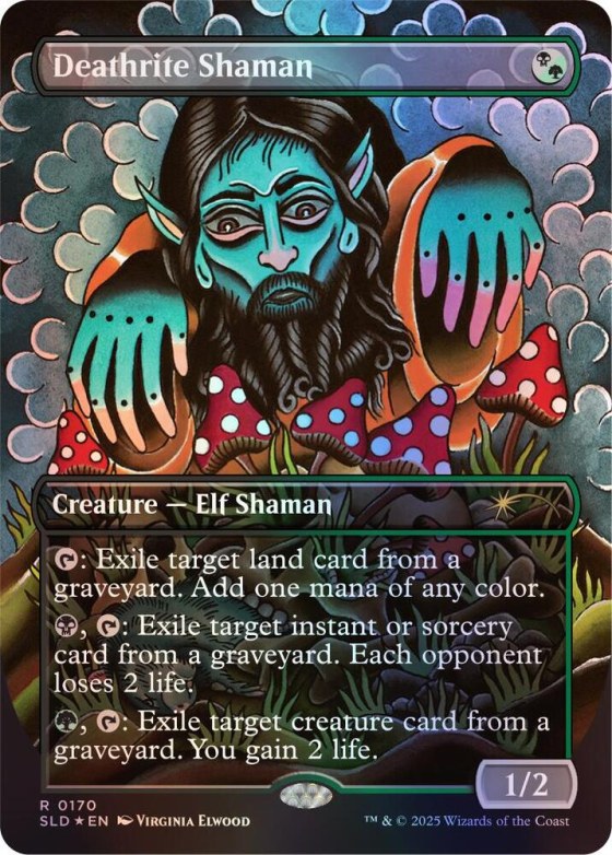 Deathrite Shaman - Rainbow Foil