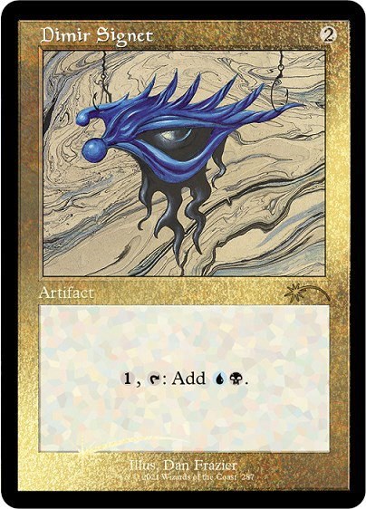 Dimir Signet - Foil Etched