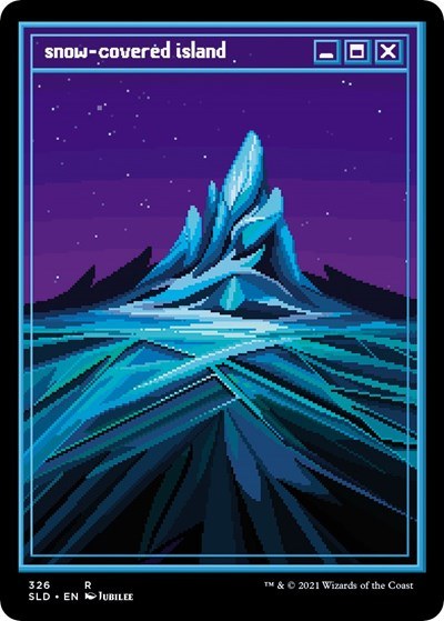 Snow-Covered Island