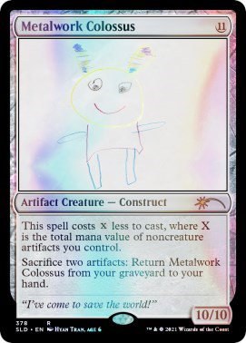 Metalwork Colossus - Foil