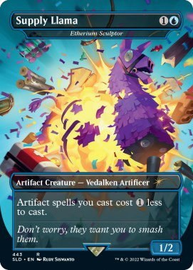 Supply Llama - Etherium Sculptor - Foil