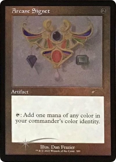 Arcane Signet - Foil Etched