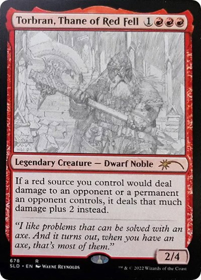 Torbran, Thane of Red Fell - Foil