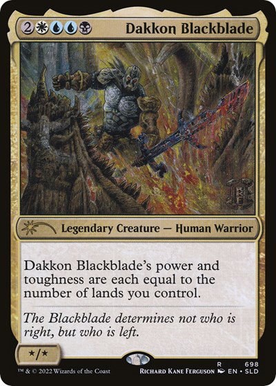 Dakkon Blackblade - Foil