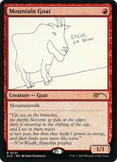 Mountain Goat - Foil