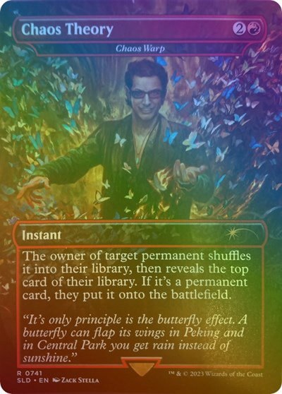 Chaos Theory - Chaos Warp - Rainbow Foil