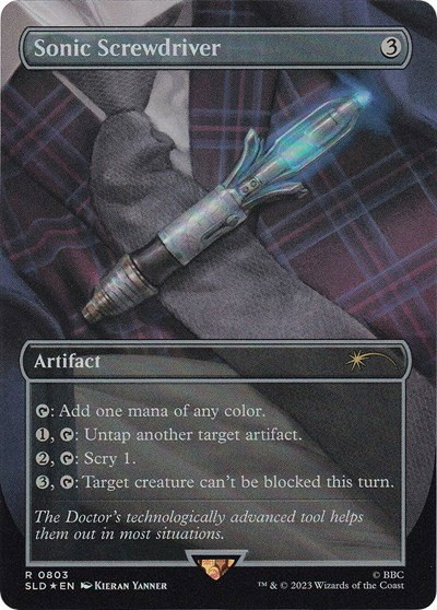 Sonic Screwdriver - Foil