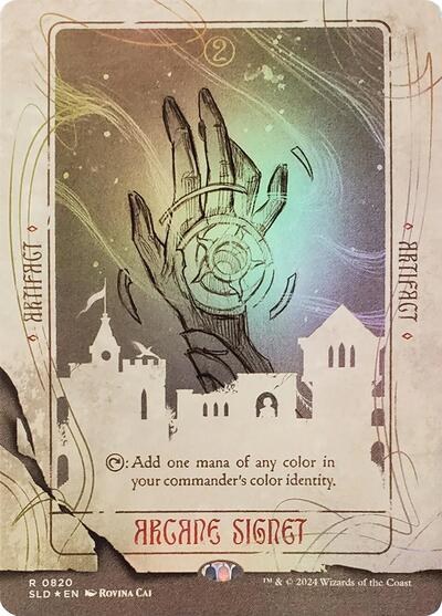 Arcane Signet - Rainbow Foil