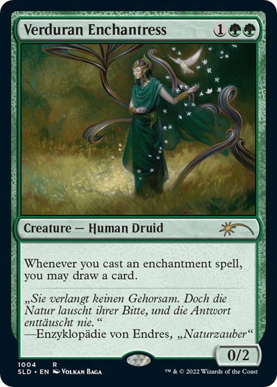 Verduran Enchantress - Foil