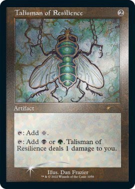 Talisman of Resilience - Foil Etched