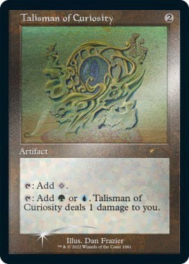 Talisman of Curiosity - Foil Etched