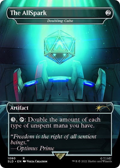 The AllSpark - Doubling Cube - Foil