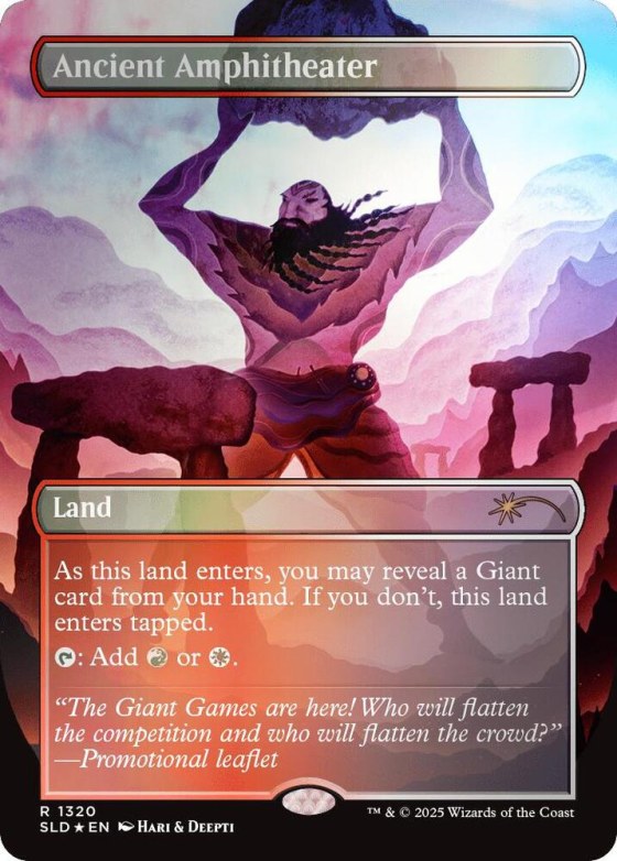 Ancient Amphitheater - Rainbow Foil