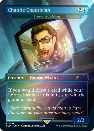 Chaotic Chaotician - Laboratory Maniac - Rainbow Foil