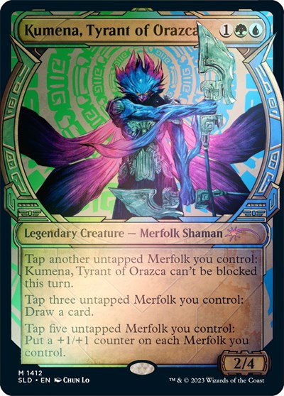 Kumena, Tyrant of Orazca - Rainbow Foil