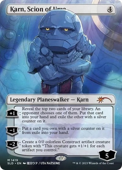Karn, Scion of Urza - Rainbow Foil