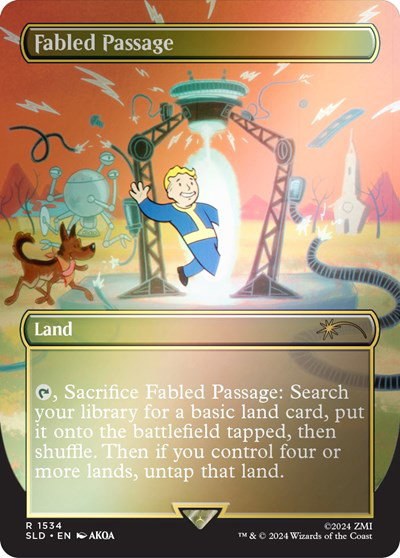 Fabled Passage - Rainbow Foil