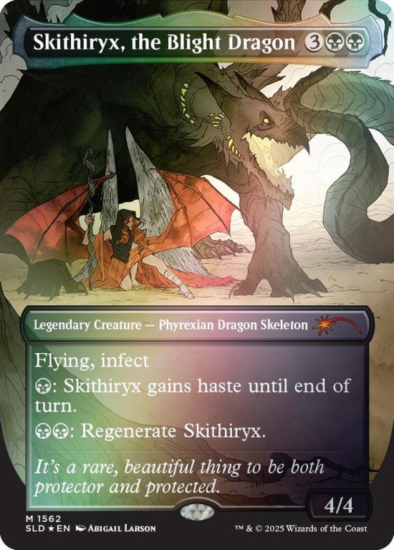 Skithiryx, the Blight Dragon - Rainbow Foil