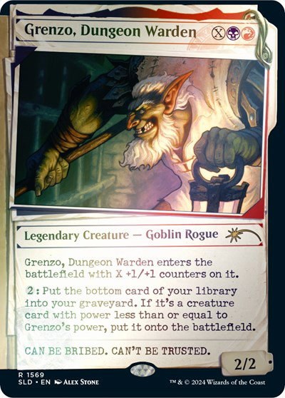 Grenzo, Dungeon Warden - Rainbow Foil