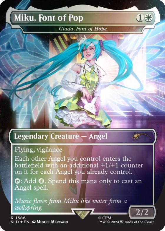 Miku, Font of Pop - Giada, Font of Hope - Rainbow Foil