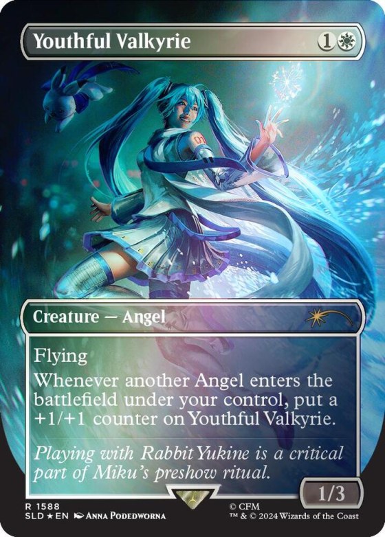 Youthful Valkyrie - Rainbow Foil