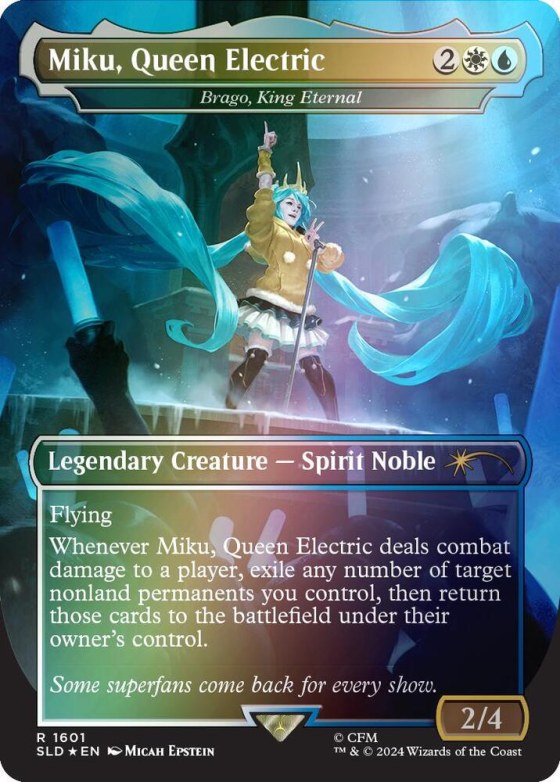 Miku, Queen Electric - Brago, King Eternal - Rainbow Foil