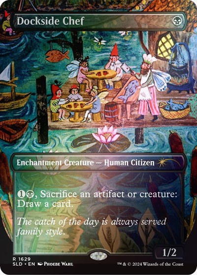 Dockside Chef - Rainbow Foil