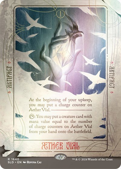 Aether Vial - Rainbow Foil
