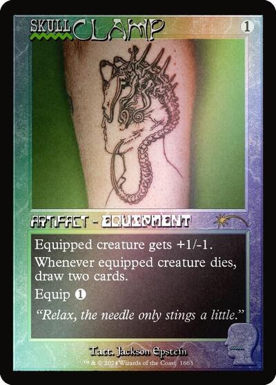 Skullclamp - Rainbow Foil