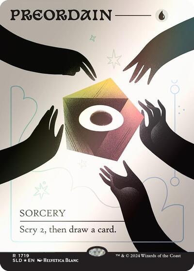 Preordain - Rainbow Foil