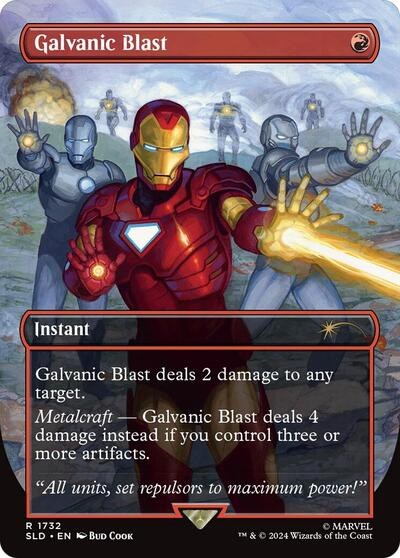 Galvanic Blast - Rainbow Foil