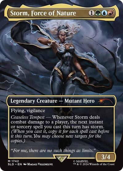Storm, Force of Nature - Rainbow Foil