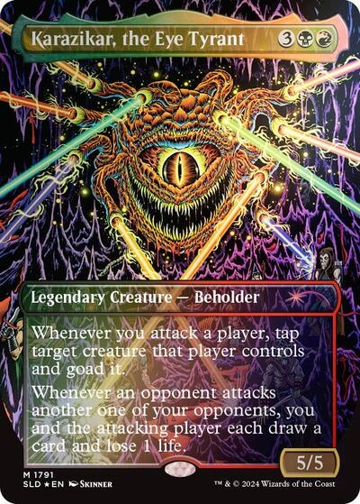 Karazikar, the Eye Tyrant - Rainbow Foil