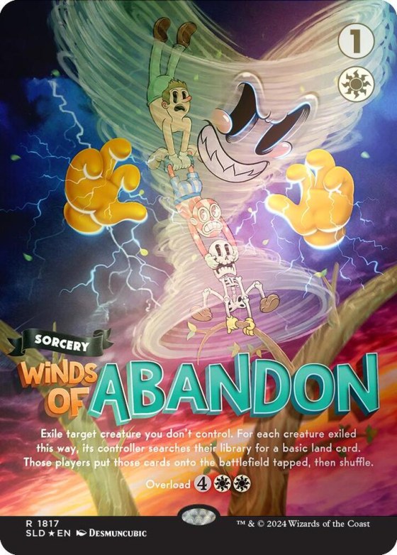 Winds of Abandon - Rainbow Foil