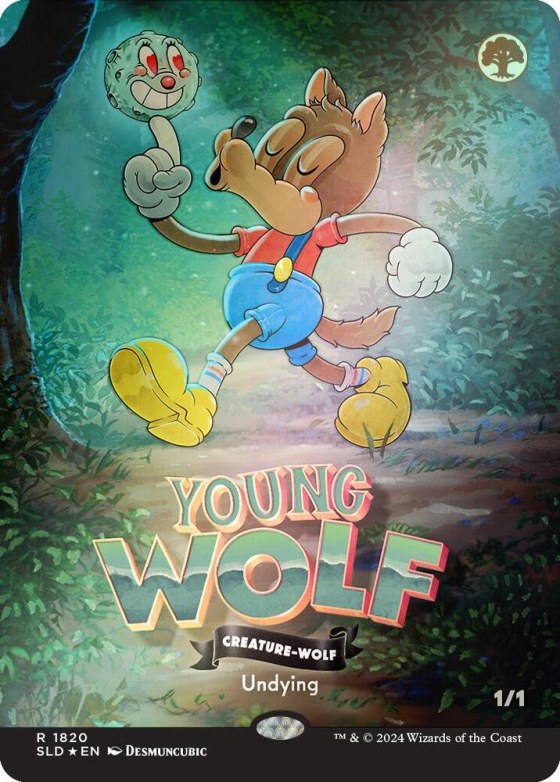 Young Wolf - Rainbow Foil