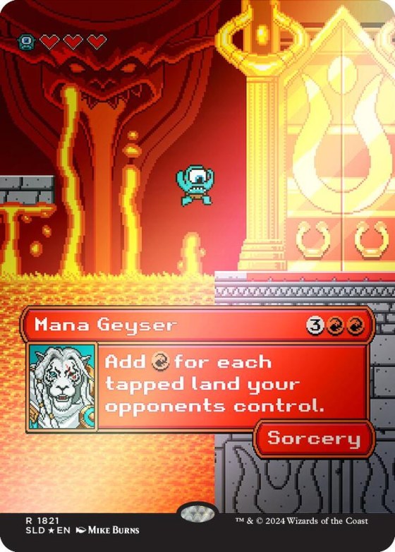 Mana Geyser - Rainbow Foil
