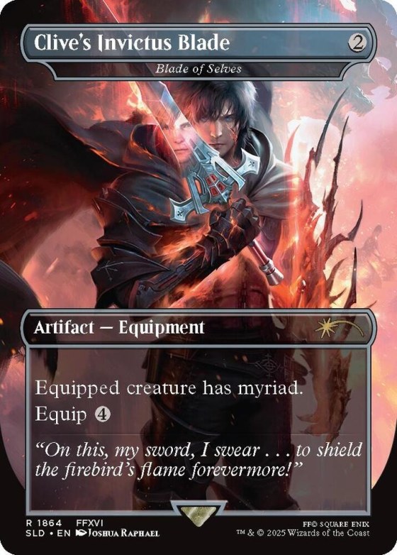 Clive's Invictus Blade - Blade of Selves