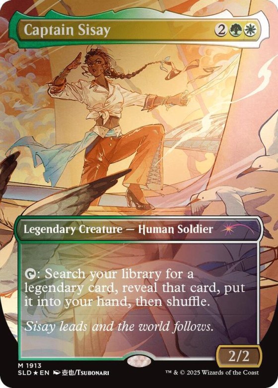 Captain Sisay - Rainbow Foil