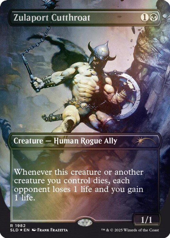 Zulaport Cutthroat - Rainbow Foil