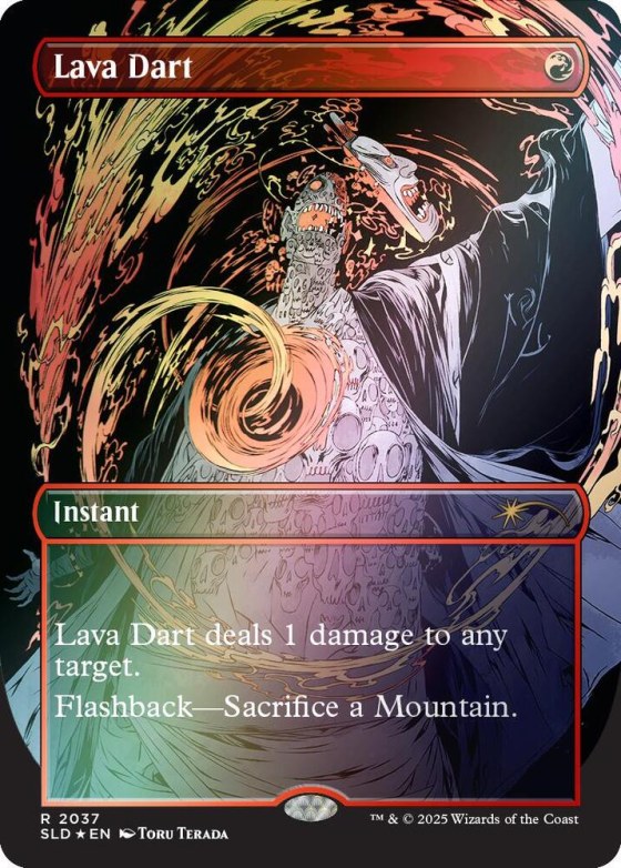 Lava Dart - Rainbow Foil